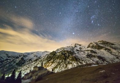 Il cielo sopra Castelmagno . Foto di Paolo DeMaria