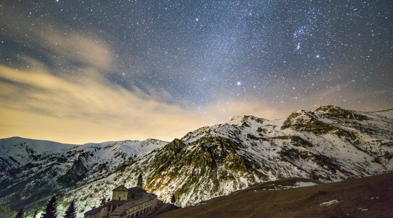 Il cielo sopra Castelmagno . Foto di Paolo DeMaria